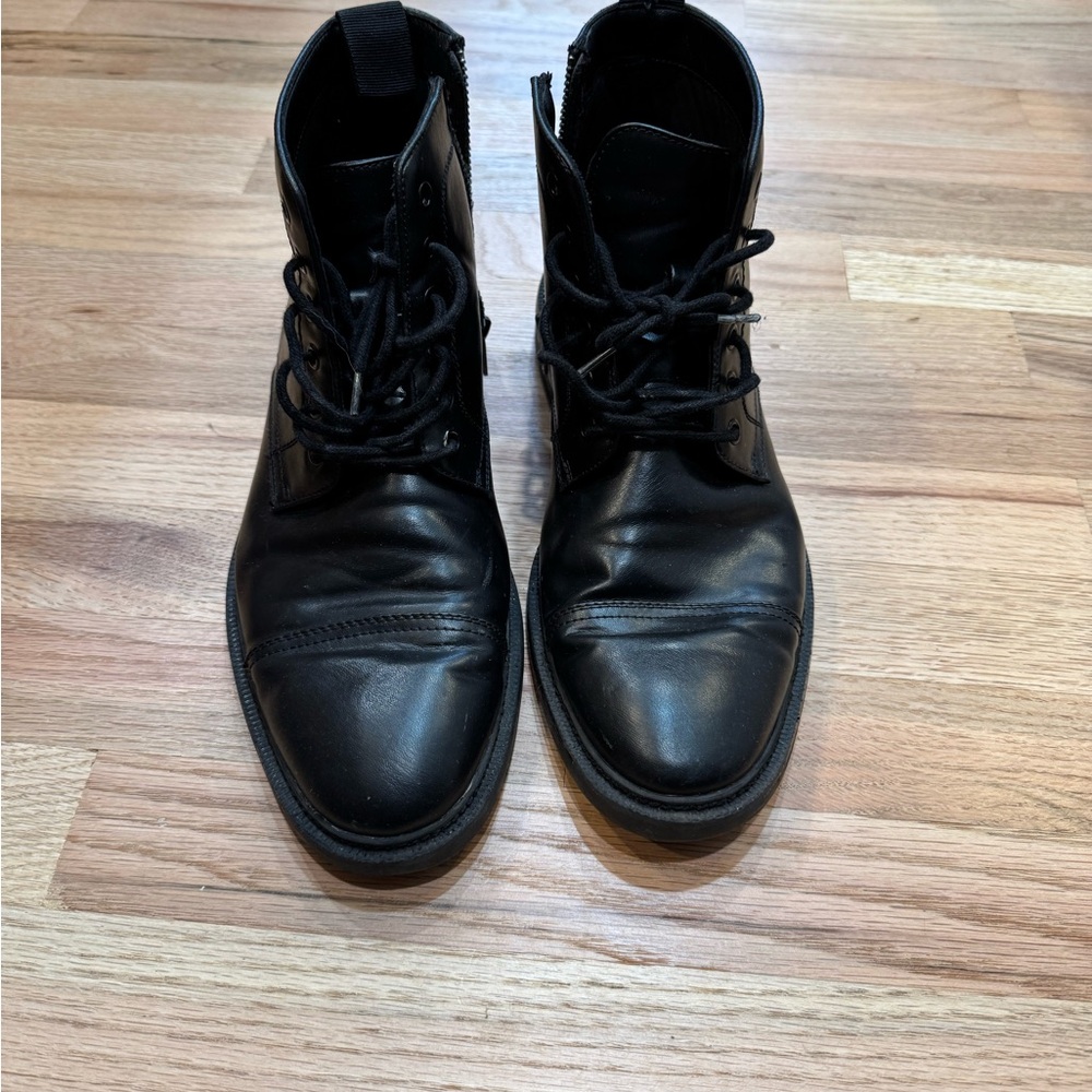 H&M Men's Black Leather Boots